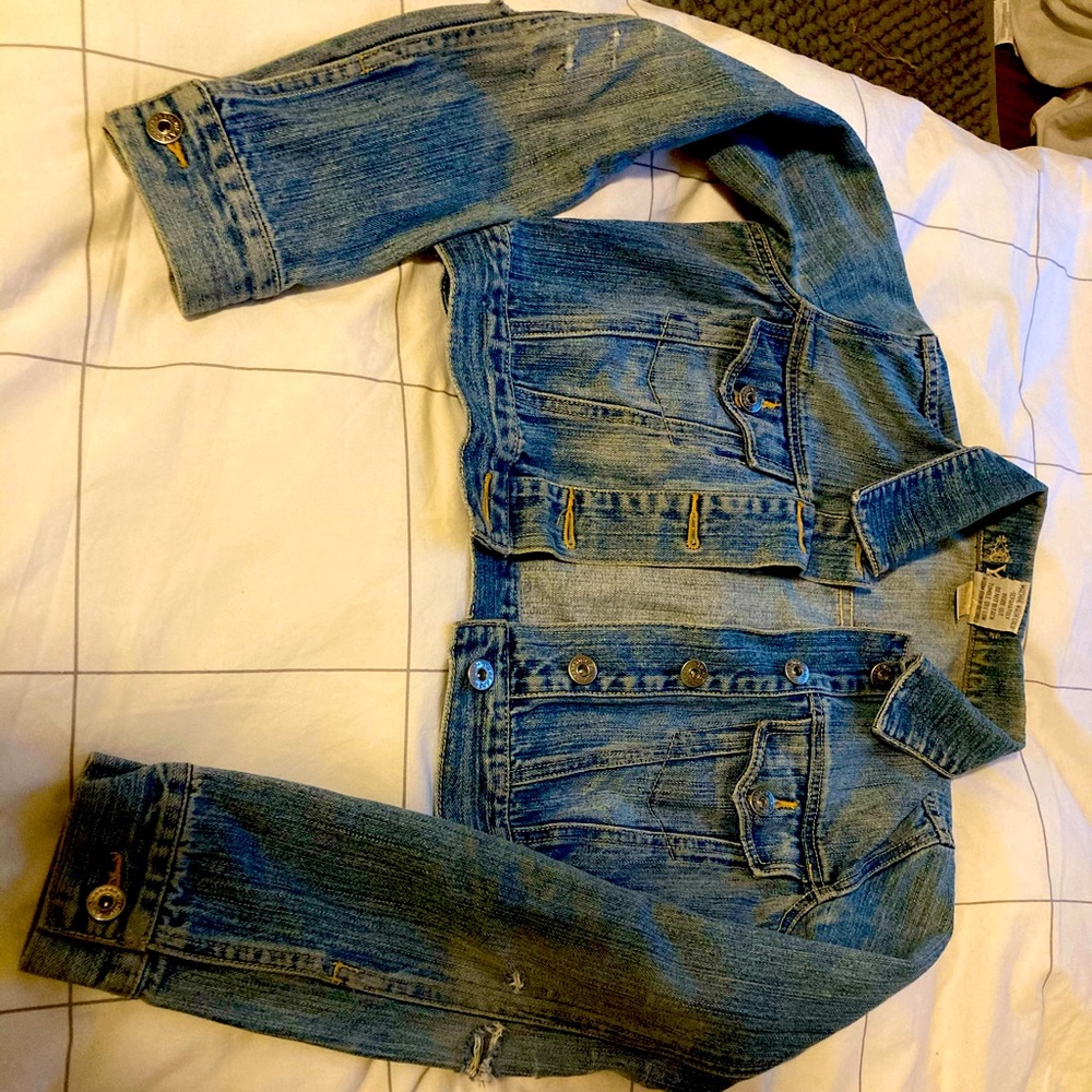 Cropped Denim Jacket